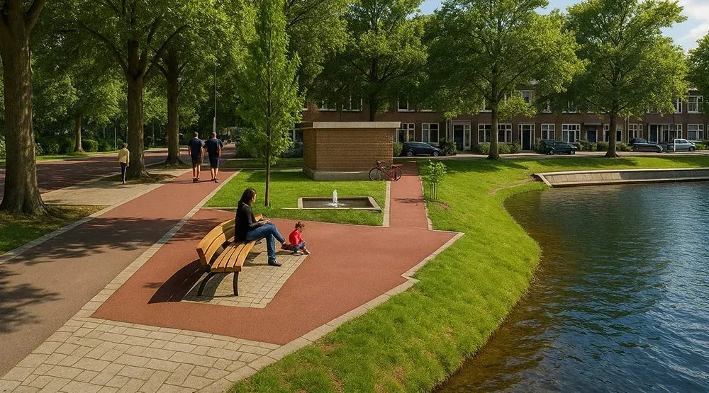 Regenplein Mercatorstraat - foto 2